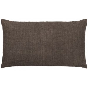 Linen Gable Cushion - CHESTNU*